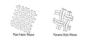 keder weaves | plain vs. panama