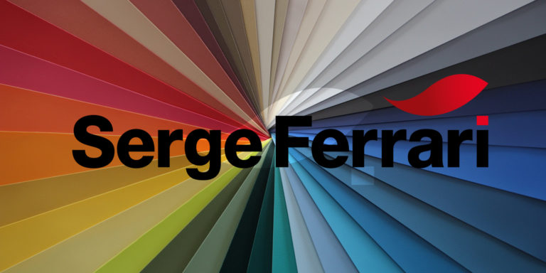 Serge Ferrari Logo with colors